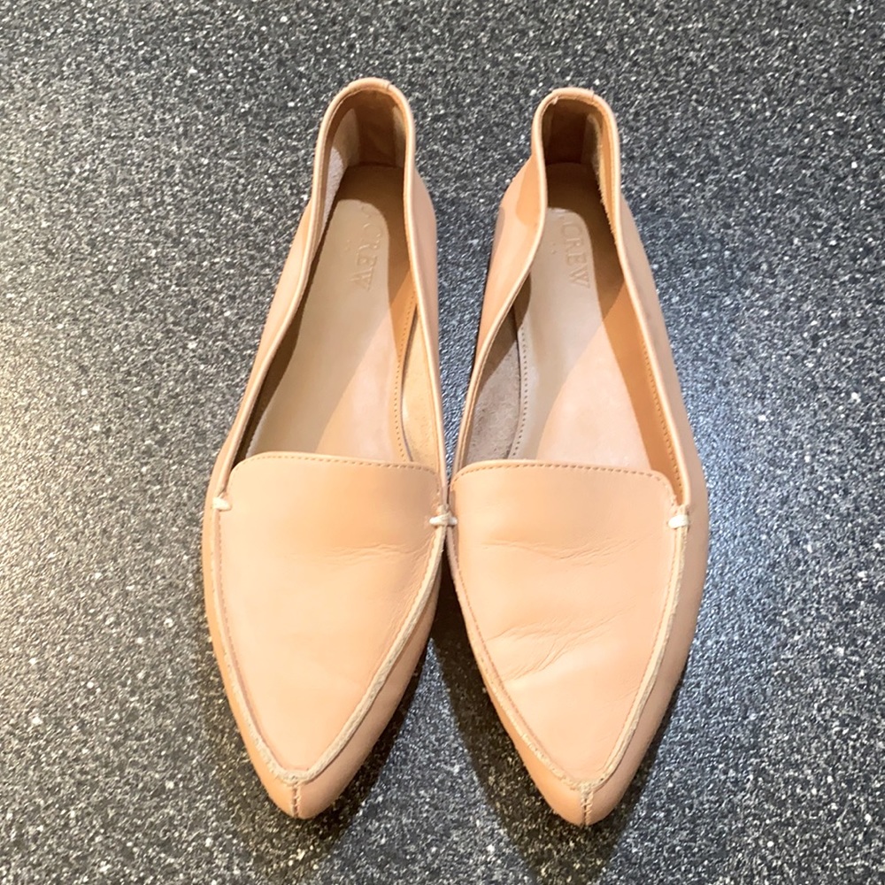 J CREW | nude flats size 8.5